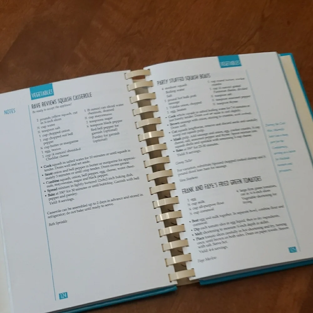 (2)Spiral-Bound Recipe Books - Coastal Cuisine & Blessed Isle (Set Of 2)